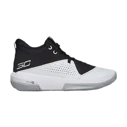 Кроссовки SC 3Zero 4 Under Armour, черный 3023917 002 | black/white/white