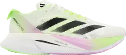 Adidas Кроссовки Wmns Adizero Boston 12 'White Black Green Spark', белый ig3328 | white