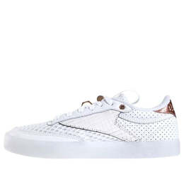 Кроссовки club c 85 fvs mp 'white rose gold' Reebok, белый dv5197 | white/rose gold