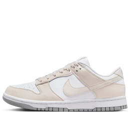Кроссовки dunk low next nature 'light orewood brown' Nike, белый dn1431-100 | white/pink