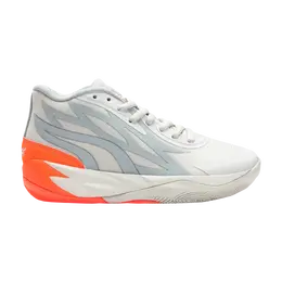 Кроссовки MB.02 Jr Puma, серый 378358 02 | platinum grey/ultra orange