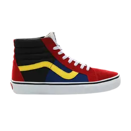 Кроссовки Sk8-Hi Vans, красный vn0a4bv8xkr | chili pepper/true white