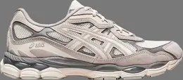 Кроссовки gel nyc 'cream oyster grey' Asics, пломбир 1201a789 103 | cream