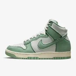 Кроссовки Nike Dunk High 1985, зеленый/бежевый (Размер 36.5 RU) cdek_stock