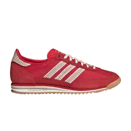 Кроссовки Adidas Wmns SL72 OG Scarlet Crochet, красный ji2746 | scarlet crochet