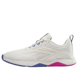 Кроссовки nanoflex tr 2.0 'chalk step purple' Reebok, мультиколор 100074543 | chalk/step purple/laser pink