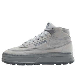 Кроссовки club c geo mid 'pure grey' Reebok, серый 100074482 | pure grey/pure grey/pure grey