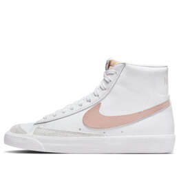 Кроссовки blazer mid '77 vintage 'white pink oxford' Nike, белый cz1055-118 | white/black-summit white-pink