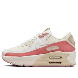 Кроссовки air max 90 lv8 'sail light brown red' Nike, мультиколор hf0782-101 | sail/summit white/light orewood brown/red stardust