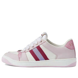 Кроссовки screener low-top sneakers 'white pink' Gucci, белый 677423-hvki0-9090 | white/pink