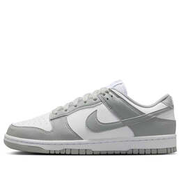 Кроссовки dunk low next nature 'light smoke grey' Nike, белый dd1873-113 | white/light smoke grey