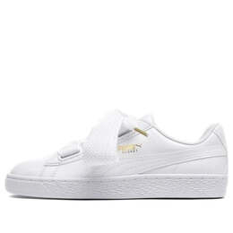 Кроссовки basket heart patent 'white' Puma, белый 363073-02 | white