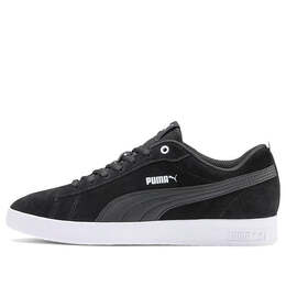Кроссовки smash v2 sd black/white low casual board shoes Puma, черный 365313-01 | black/white
