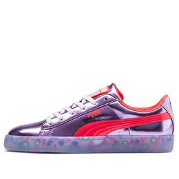 Кроссовки sophia webster x basket candy princess 'metallic pink fiery coral' Puma, фиолетовый 366134-01 | purple/red