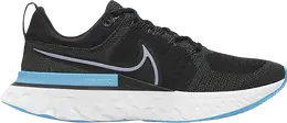 Кроссовки Nike Wmns React Infinity Run Flyknit 2 'Anthracite Lagoon Pulse', черный ct2423 003 | black
