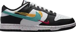 Кроссовки Nike Wmns Dunk Low 'Multi-Swoosh', черный fd4623 131 | black