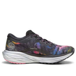 Кроссовки deviate nitro 2 'marathon series' Puma, черный 378684-01 | black/yellow blaze/strawberry burst