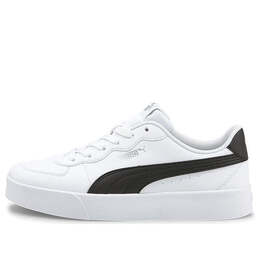 Кроссовки skye clean casual board shoes white/black Puma, белый 380147-04 | white/black