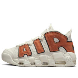 Кроссовки air more uptempo 'basketball leather' Nike, мультиколор dz5227-001 | phantom/black/orange trance/sail/dark russet