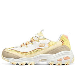 Кроссовки d'lites 1.0 'yellow' Skechers, желтый 896209-ylmt | yellow/brown/white