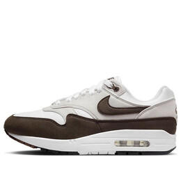 Кроссовки air max 1 '87 'baroque brown' Nike, белый dz2628-004 | white/grey