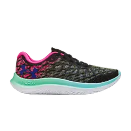 Кроссовки Wmns Flow Velociti Wind 2 Under Armour, черный 3026800 001 | black/blue foam/royal