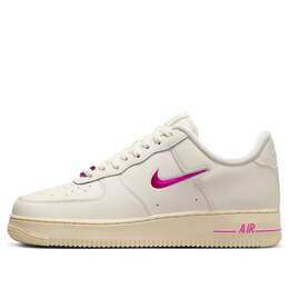 Кроссовки air force 1 '07 se 'just do it' Nike, мультиколор fb8251-101 | coconut milk/playful pink/alabaster