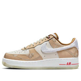 Кроссовки air force 1 '07 lx 'year of the rabbit' Nike, бежевый fd4341-101 | cream/white/red