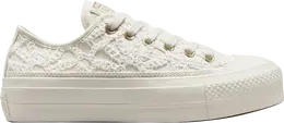 Converse Кроссовки Wmns Chuck Taylor All Star Lift Platform Low 'Daisy Cord', белый a05007c | white