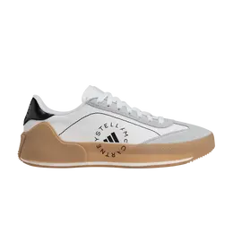 Adidas Кроссовки Stella McCartney x Wmns Court Boost, цвет White Charcoal Gum ie8768 | white charcoal gum