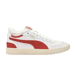 Кроссовки Ralph Sampson Demi OG Puma, белый 371683 07 | white/high risk red/whisper white