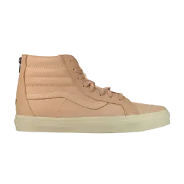 Кроссовки Sk8-Hi Reissue Zip Vans, желто-коричневый vn0a349alui | tan