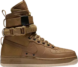 Кроссовки Nike Wmns SF Air Force 1 High 'Golden Beige', коричневый 857872200 | brown