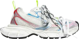 Кроссовки Balenciaga Wmns 3XL Sneaker 'Worn-Out - White Blue Red', белый 734731 w3xl5 9645 | white