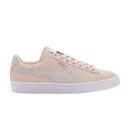 Кроссовки Wmns Suede Classic+ Puma, розовый 372093 01 | rosewater/white