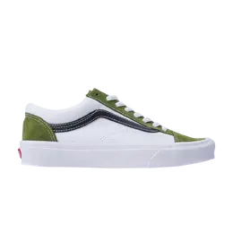 Кроссовки Style 36 Retro Sport Vans, белый vn0a3dz3wz6 | calla green/true white