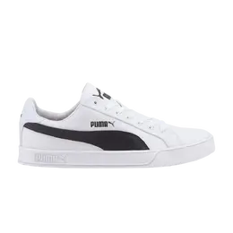 Кроссовки Smash Vulc Canvas Puma, белый 374754 01 | white/black