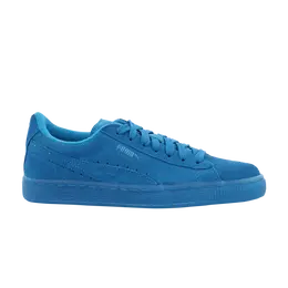 Кроссовки Suede Iced Fluo Jr Puma, синий 361936 02 | atomic blue/white