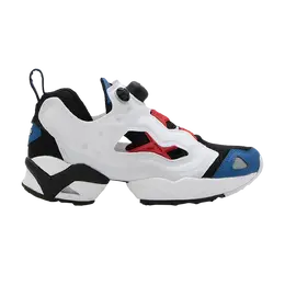 Кроссовки Reebok InstaPump Fury 95, белый/черный/синий 100033183 | core black/cloud white/vector blue