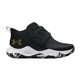 Кроссовки Zone BB 2 GS Under Armour, черный 3026637 001 | black/metallic gold