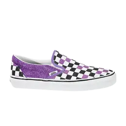 Кроссовки Slip-On Vans, фиолетовый vn0a4bv3v8y | fairy wren/true white