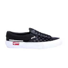 Кроссовки Slip-On Cap LX Vans, черный vn0a3tksvsn | black/true white