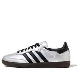 Кроссовки самба ог Adidas, серебряный ji4218 | silver metallic/core black/gum 5
