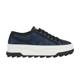 Кроссовки Gucci Wmns Tennis 1977 Low, синий 772879 facuz 4051 | blue