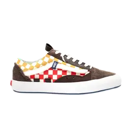 Кроссовки Old Skool Cap LX Vans, мультиколор vn0a45k1vzt1 | bracked/true white