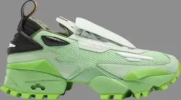 Кроссовки pyer moss x experiment 4 trail fury 'grass is greener' Reebok, зеленый gy9893 | green