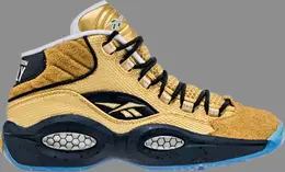 Кроссовки question mid ebc 'rucker park' Reebok, золото bd3875 | gold