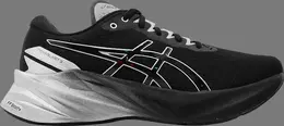 Кроссовки novablast 3 platinum 'black white' Asics, черный 000744 | black