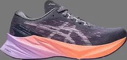 Кроссовки wmns novablast 3 'metropolis violet peach' Asics, серый 1012b288 020 | grey