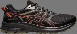 Кроссовки trail scout 2 'black cherry tomato' Asics, черный 1011b181 007 | black